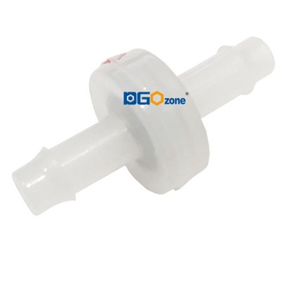 PVDF 1/4" non-return plastic check valve one way ozone proof KH-CDP2 DGOzone